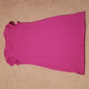 Out 2 Launch Women's Magenta Knot Dress and Shorts 2 Piece Golf Set